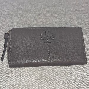 Tory Burch McGraw Zip Continental Wallet